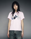 ADLV Women's ADLV Applique Logo Short Sleeve T-Shirt