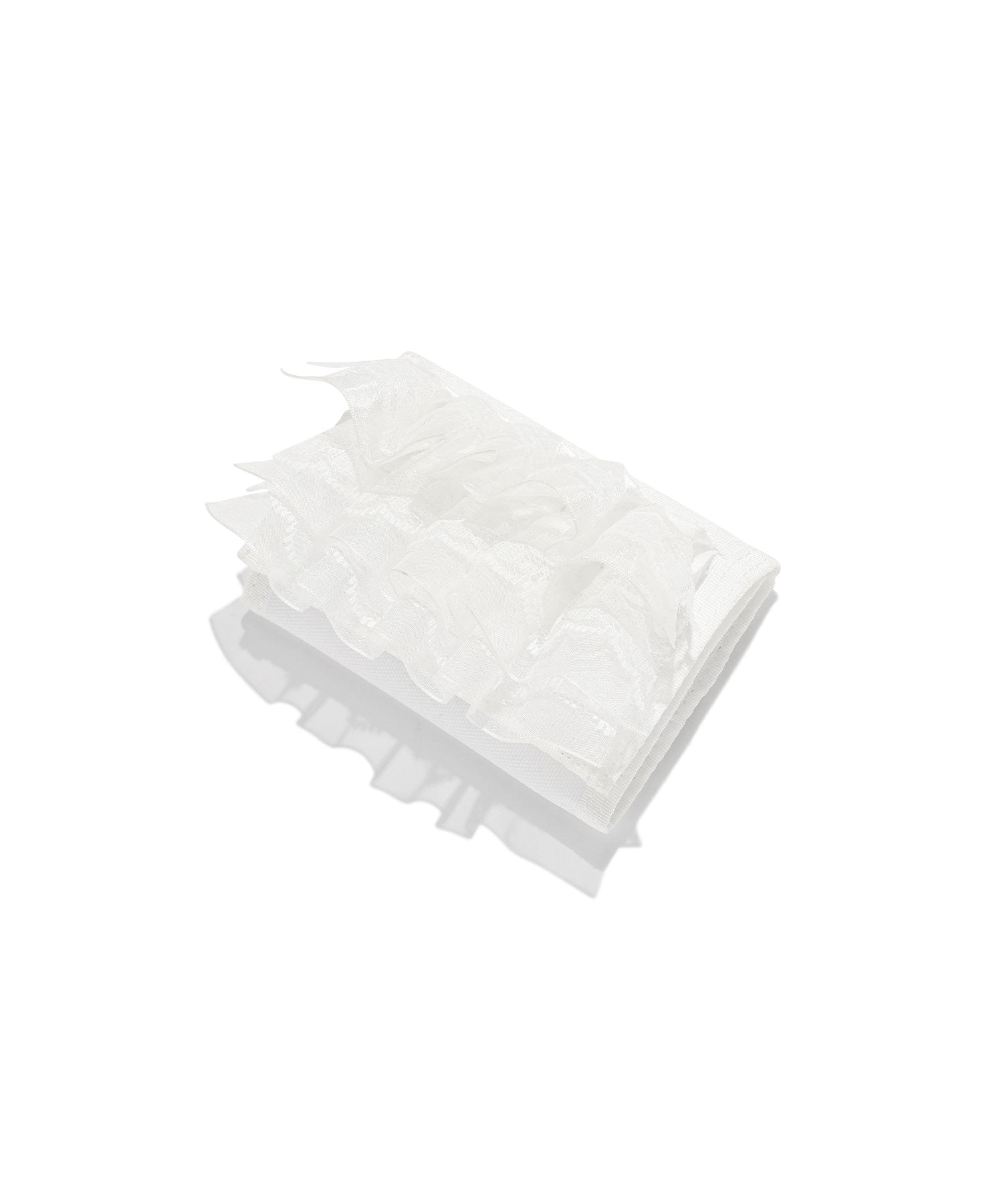 Nice Ghost Club Frill Wallet [White]