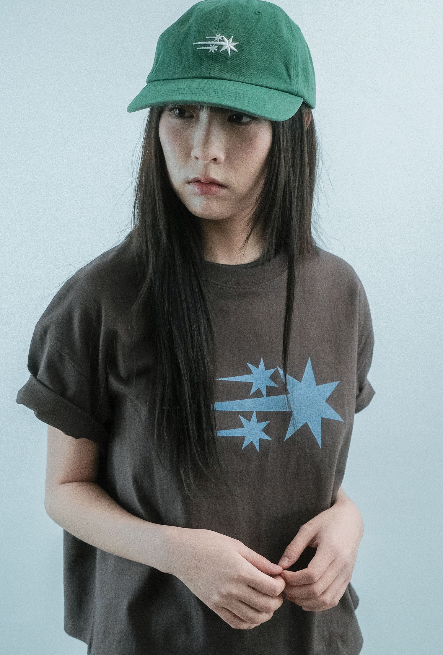 Nice Ghost Club 3 Star Big Crop Tee