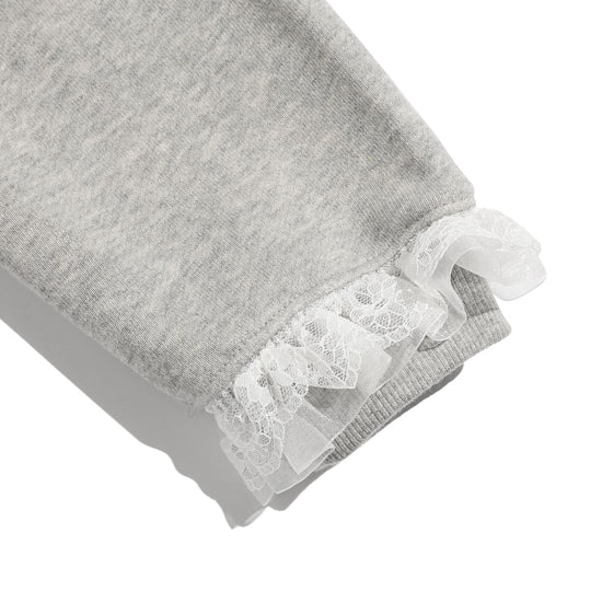 Nice Ghost Club Soul Pussy Cat Ghost Soul Girl Cat Hoodie Zip Up Grey