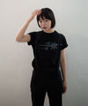 Nice Ghost Club 3 Stars Symbol Crop Slim Tee