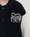 Marithé François Girbaud Kids Uni Fleece Varsity Jacket