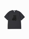 ADLV Basketball Sitting AC Bear Short Sleeve T-Shirt
