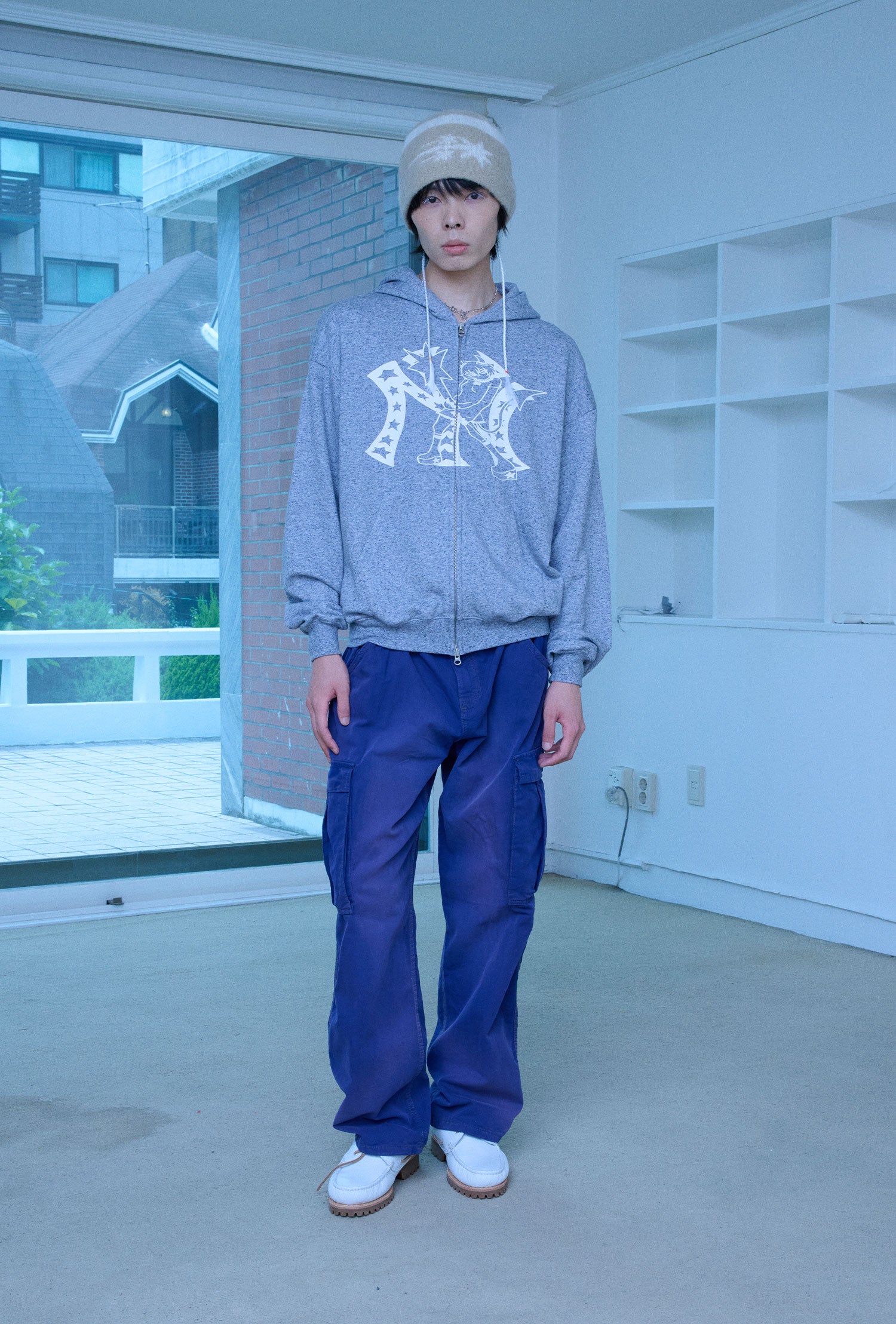 Nice Ghost Club Chaos Girl Hoodie Zip-Up