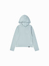 ADLV Woman Slub Hoodie Long Sleeve T-Shirt