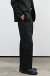 General Idea MAN Two-Pleat Suit Trousers [CHARCOAL STRIPE]