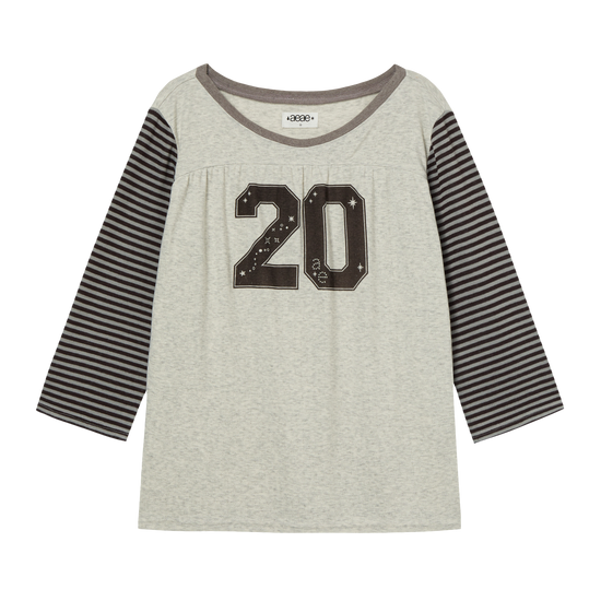 AEAE Stripe Combi Tee