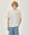 Marithé François Girbaud DOODLE CLASSIC LOGO POCKET TEE white