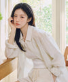 Marithé François Girbaud W PATTERN SHEER SHIRT