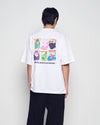 ADLV SLEEPING LINE FRIENDS SHORT SLEEVE T-SHIRT