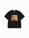 ADLV AC Bear Baby Face Jewelry Short Sleeve T-Shirt