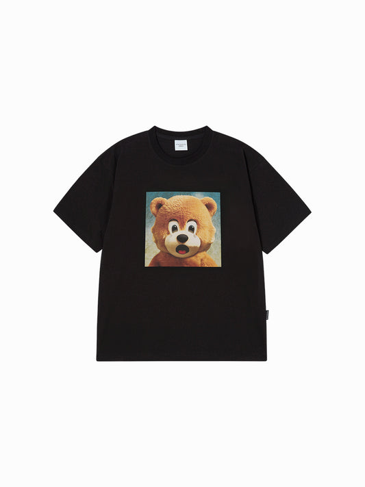 ADLV AC Bear Baby Face Jewelry Short Sleeve T-Shirt