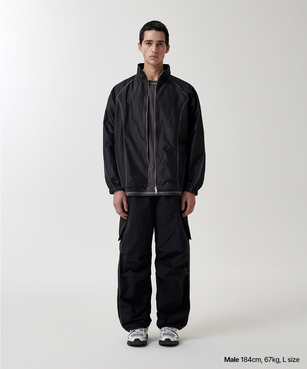 Mahagrid Nylon Cargo Parachute Pant