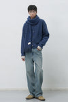 General Idea UNISEX Hairy Knit Pocket Cardigan