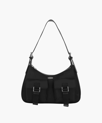 Marithé François Girbaud REGULAR LOGO 2WAY HOBO BAG