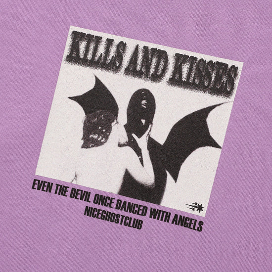 Nice Ghost Club Kills and Kisses Hoodie [Pink]