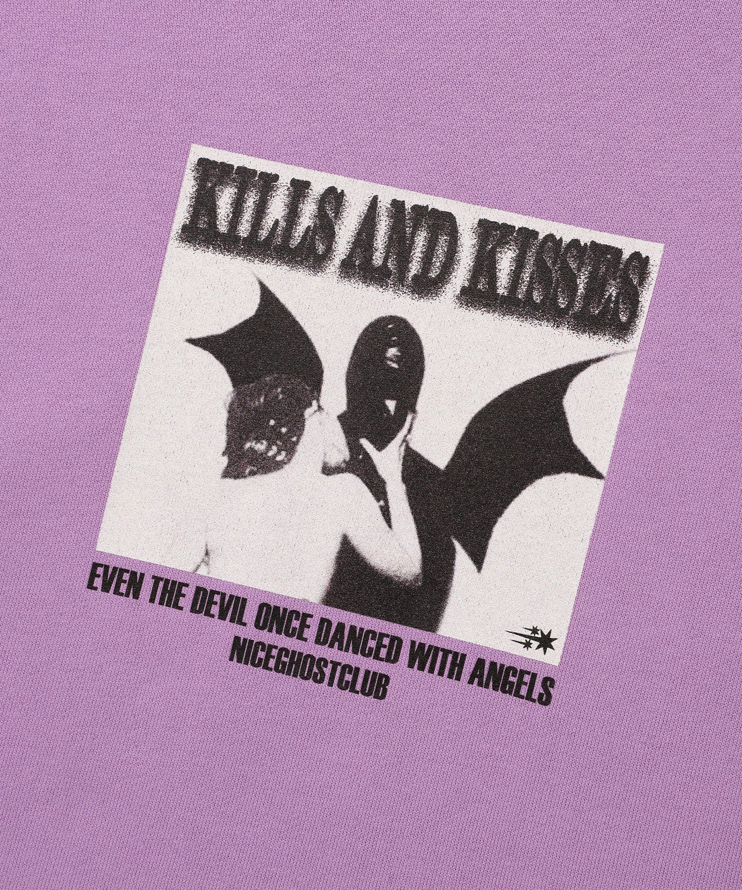 Nice Ghost Club Kills and Kisses Hoodie [Pink]