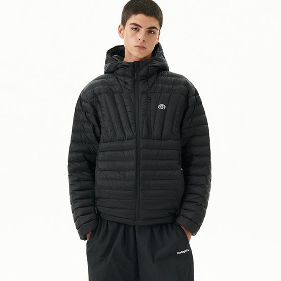 Mahagrid Light Hooded Down Puffer