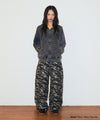 Mahagrid Washed Solar Applique Zip Up Hoodie