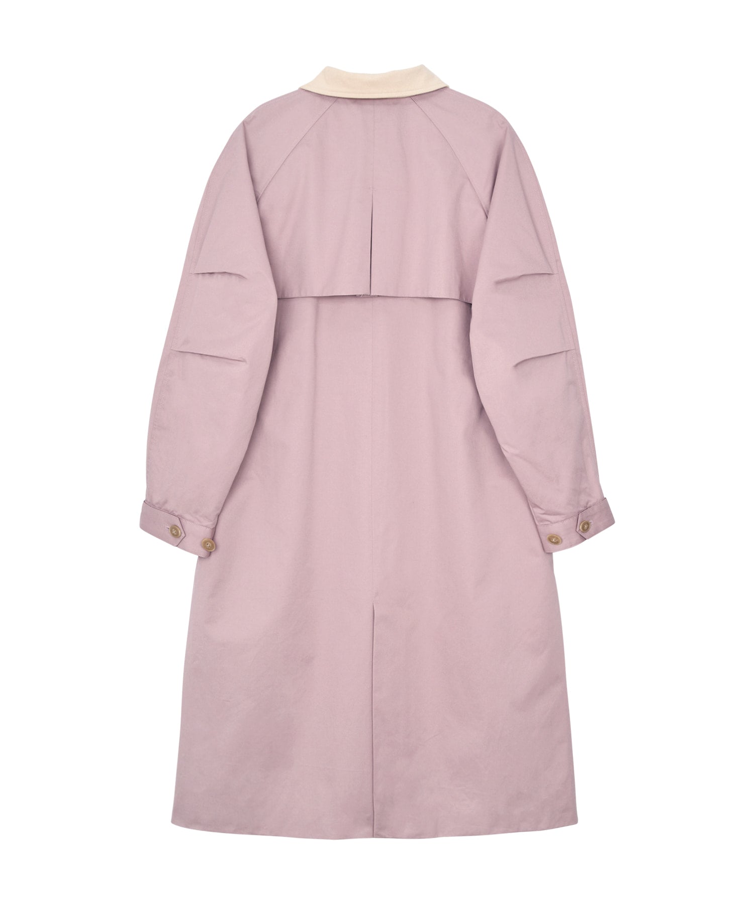 Bitter Cells Choir Trench Coat-Pink