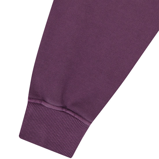 Mahagrid Pigment Stripe Mixed Zip Up Hoodie