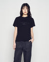 ADLV Woman Two Tone Side Color Short Sleeve T-Shirt