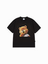 ADLV AC Bear Baby Face Yawn Short Sleeve T-Shirt