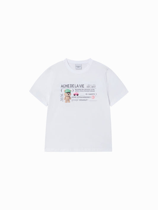 ADLV Woman Typing Profile Short Sleeve T-Shirt