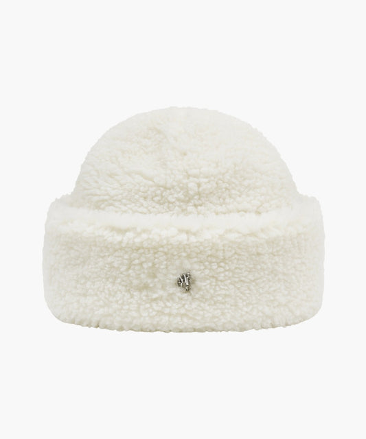Marithé François Girbaud Circle Logo Boucle Hat