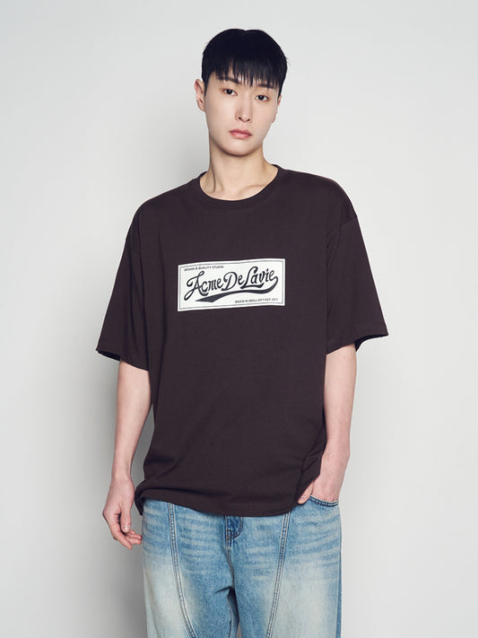 ADLV Label Print Short Sleeve T-Shirt