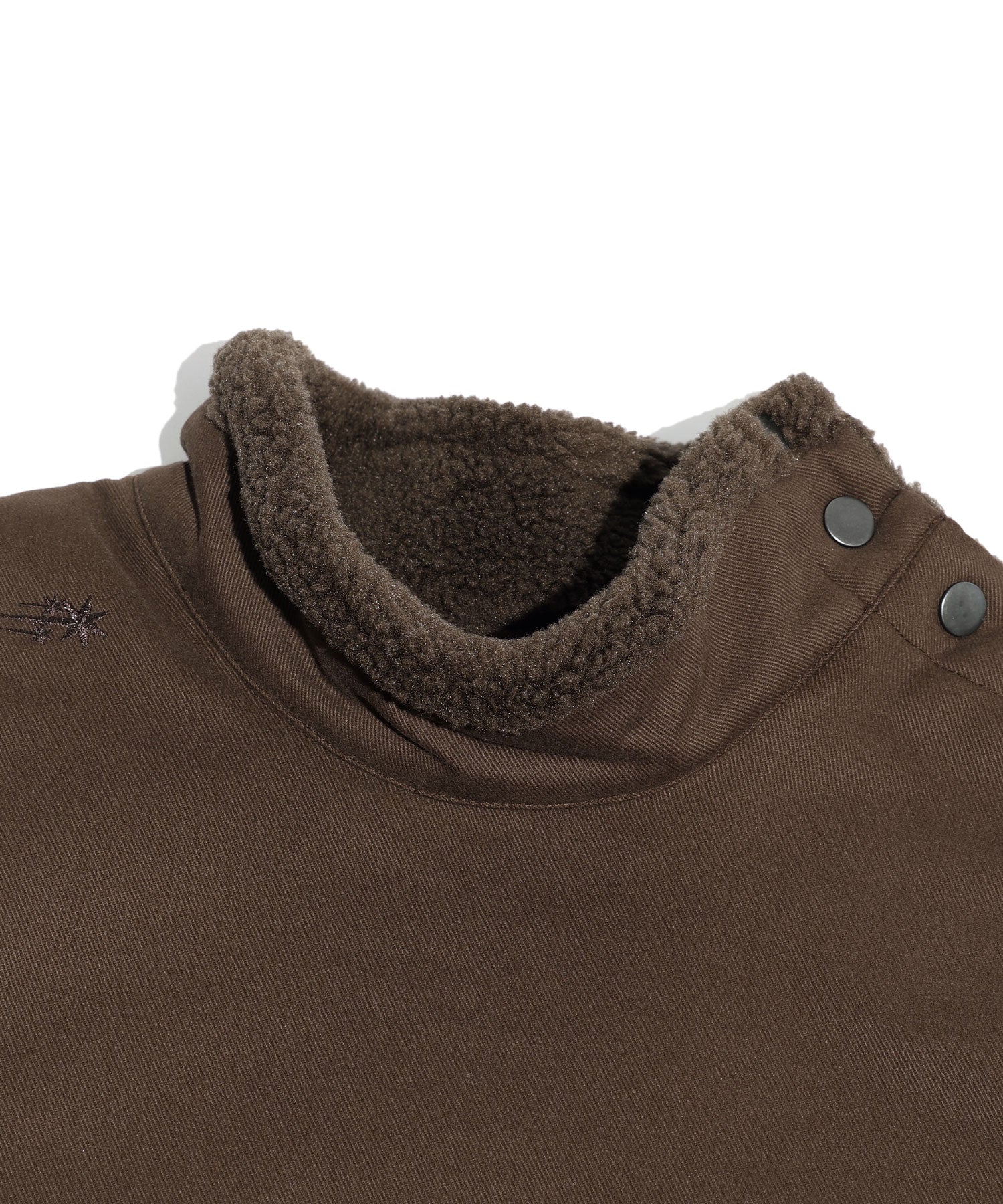 Nice Ghost Club Fleece Bulletproof Vest [Brown]