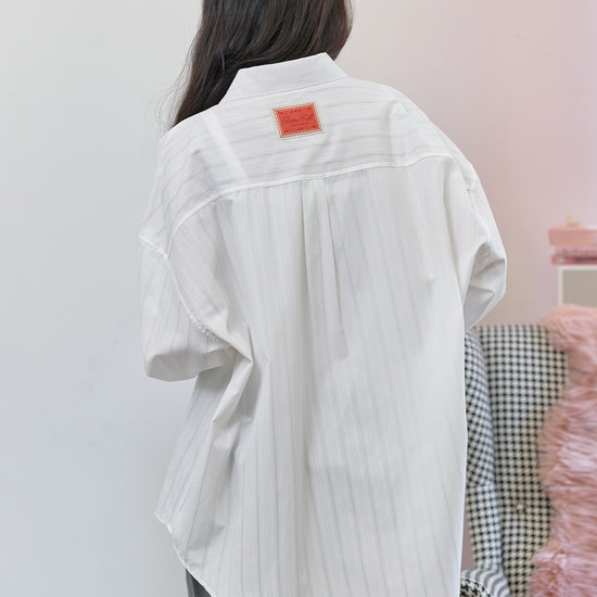 Bitter Cells Oversized Brynn Stripe Shirt