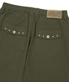 Mahagrid Cross Stud Twill Shorts