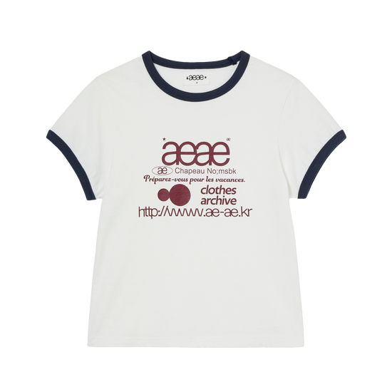 AEAE Web Logo Ringer Tee