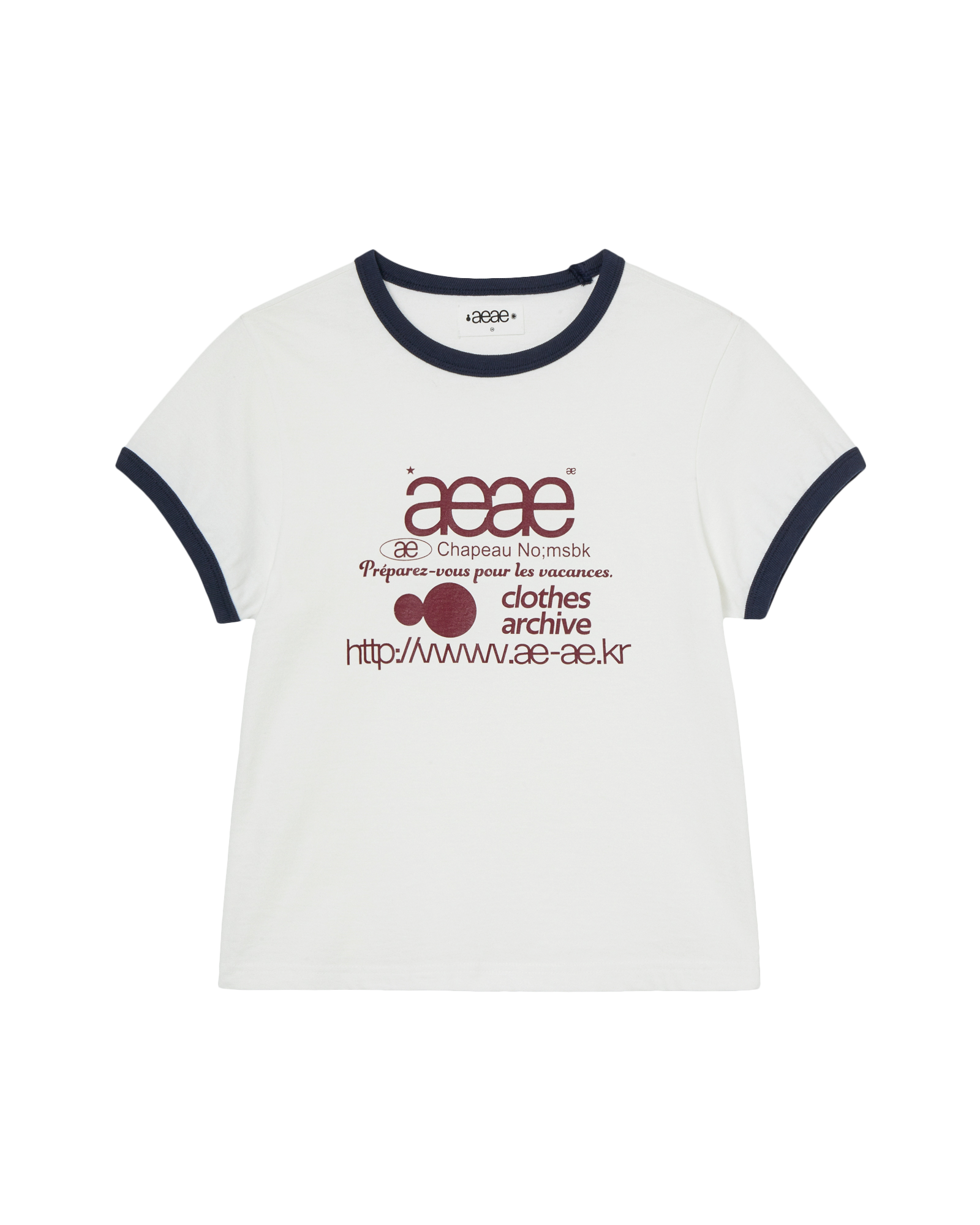 AEAE Web Logo Ringer Tee