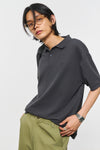 General Idea UNISEX Solid Polo Short Sleeve T-Shirt