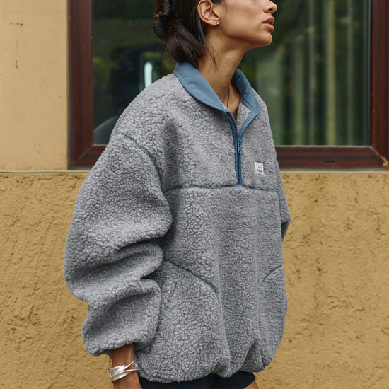 Bitter Cells Poddy Fleece Half Zip Up