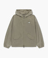 Marithé François Girbaud Marithé SPORT HOODED WINDBREAKER GRAY