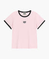 Marithé François Girbaud W CLASSIC LOGO RINGER TEE