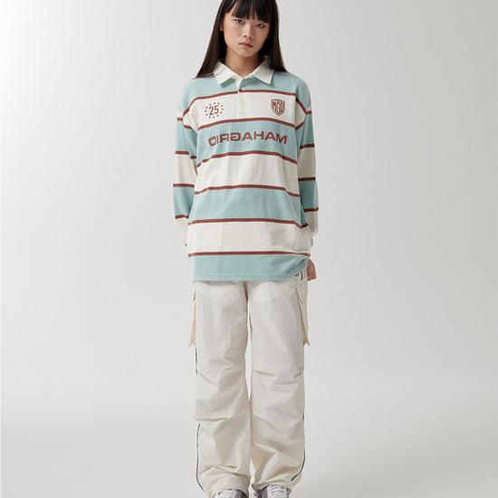 Mahagrid Stripe Rugby Shirt