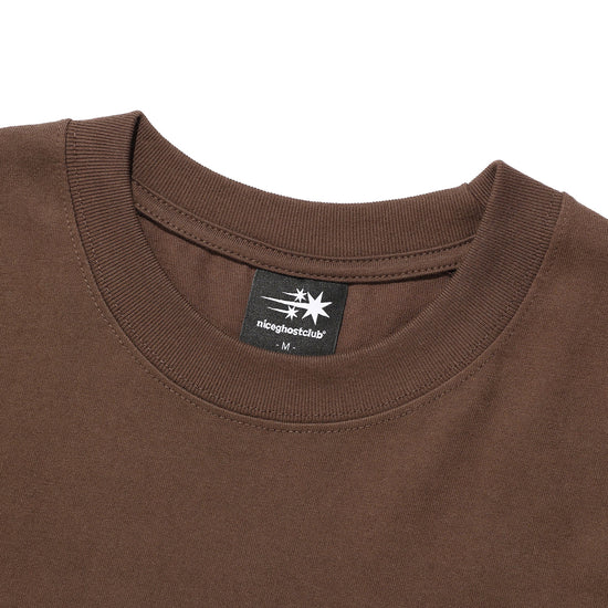 Nice Ghost Club Three Eyes Dog Big Big Long Sleeve Tee