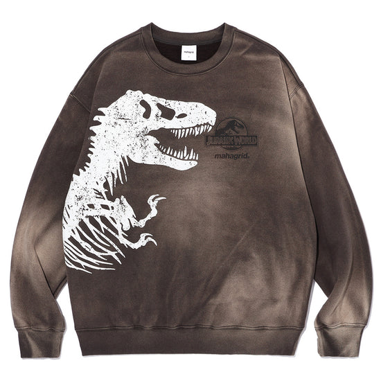 Mahagrid T-REX SUNFADED SWEATSHIRTS