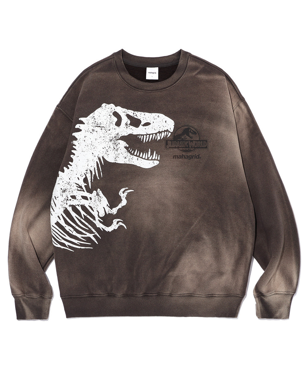 Mahagrid T-REX SUNFADED SWEATSHIRTS
