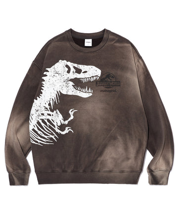 Mahagrid T-REX SUNFADED SWEATSHIRTS