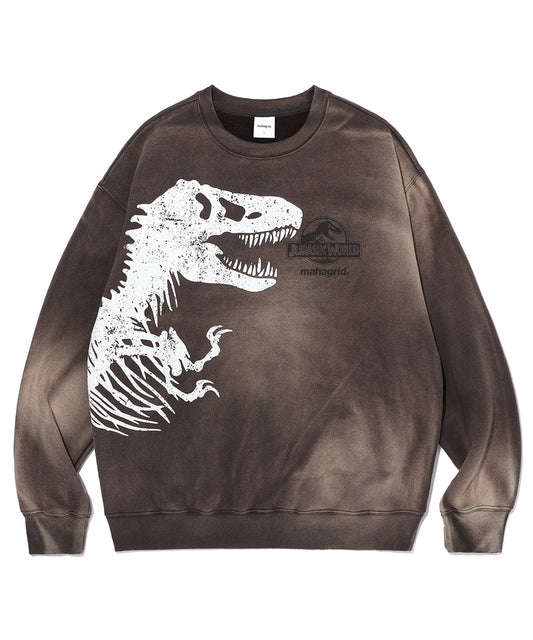 Mahagrid T-REX SUNFADED SWEATSHIRTS