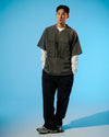 ADLV SOLID NYLON WIDE PANTS