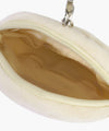 Marithé François Girbaud Kids Bear Classic Logo Pouch Keyring Light Beige