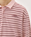 Marithé François Girbaud Stripe Pique Long Sleeve Tee