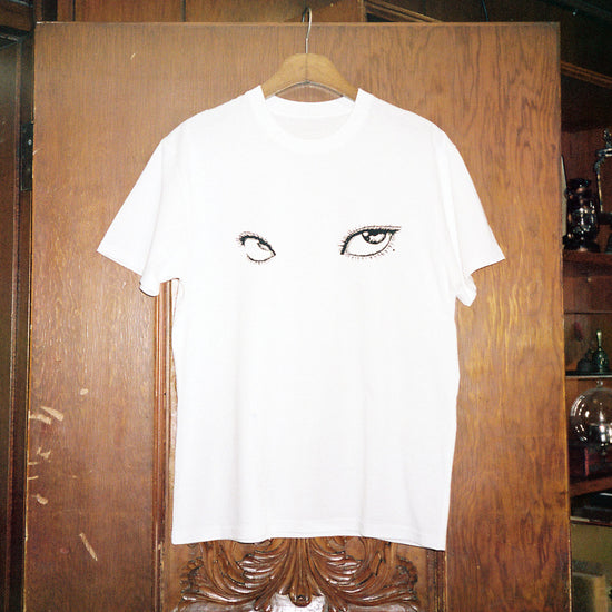 Nice Ghost Club Junji Ito Maniac Tomie Eyes Tee [White]