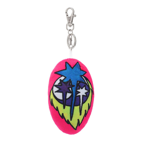 Nice Ghost Club Soul Pussy Cat Ghost Soul Girl Symbol Pillow Key Chain [Pink]